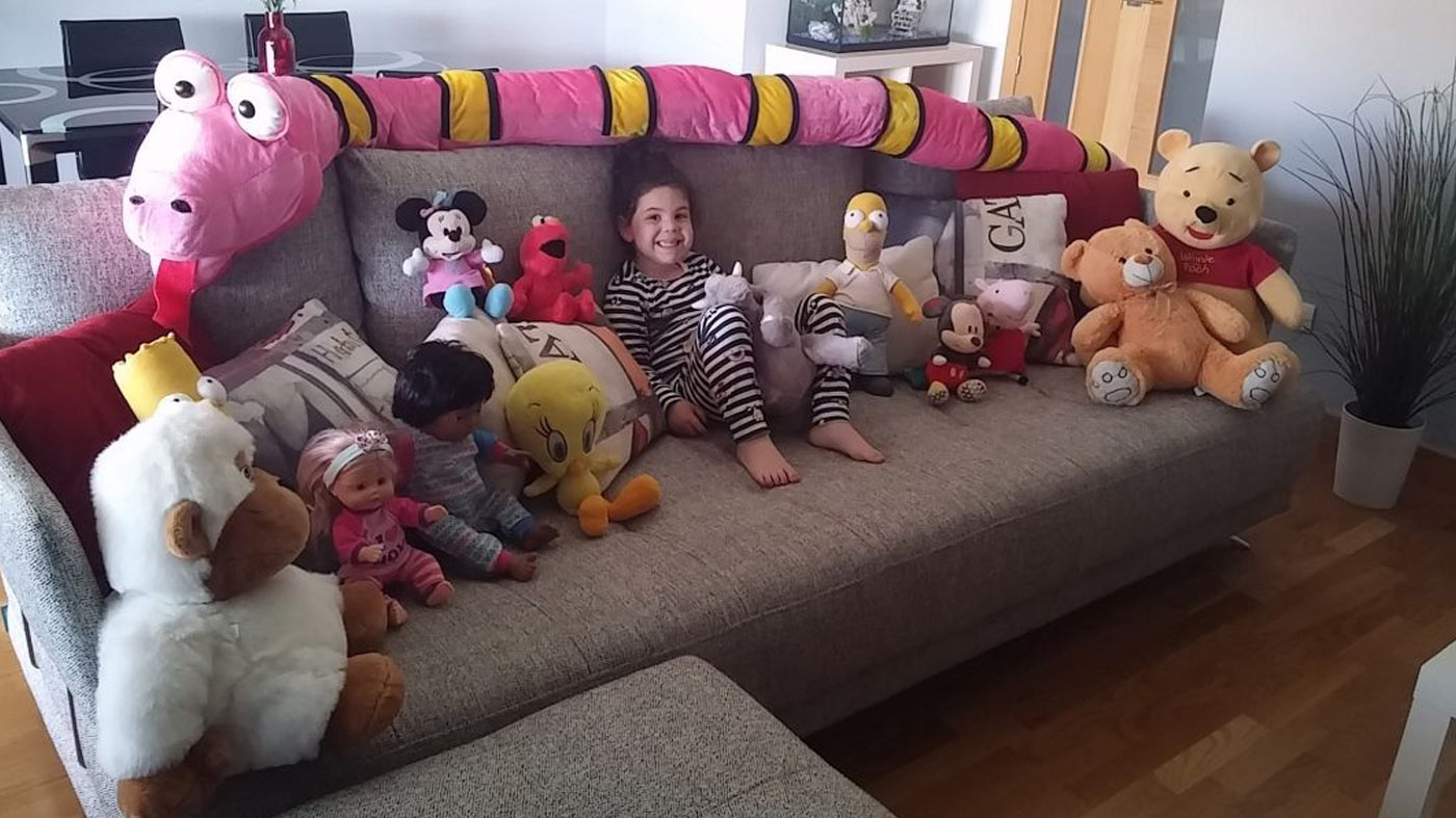 Pacific con peluches